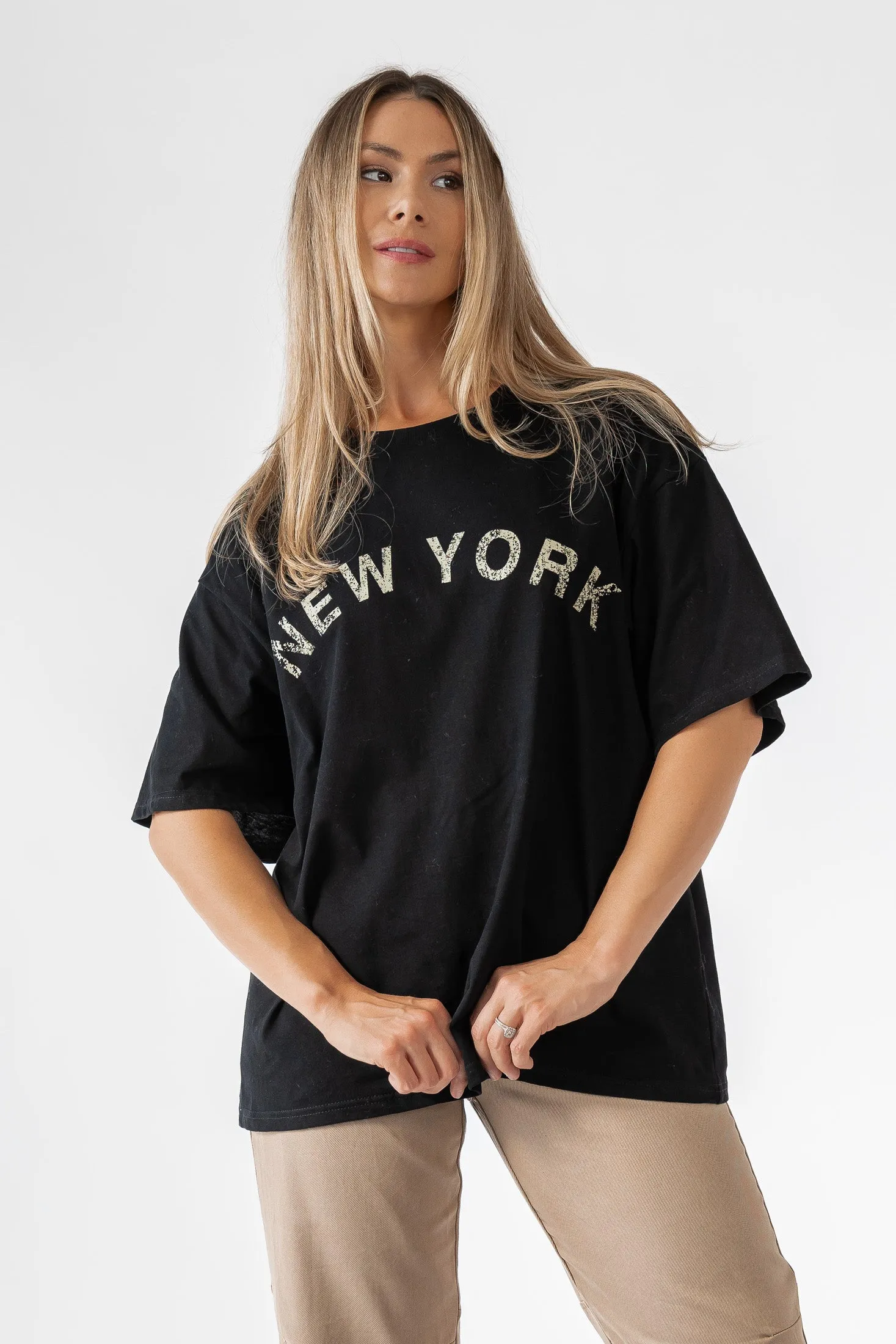 New York Oversized Tee - Final Sale