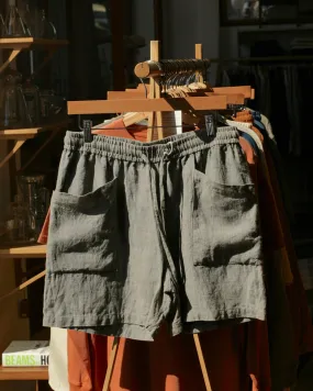 Oak Gall & Iron Hand-Dyed Hemp Easy Shorts