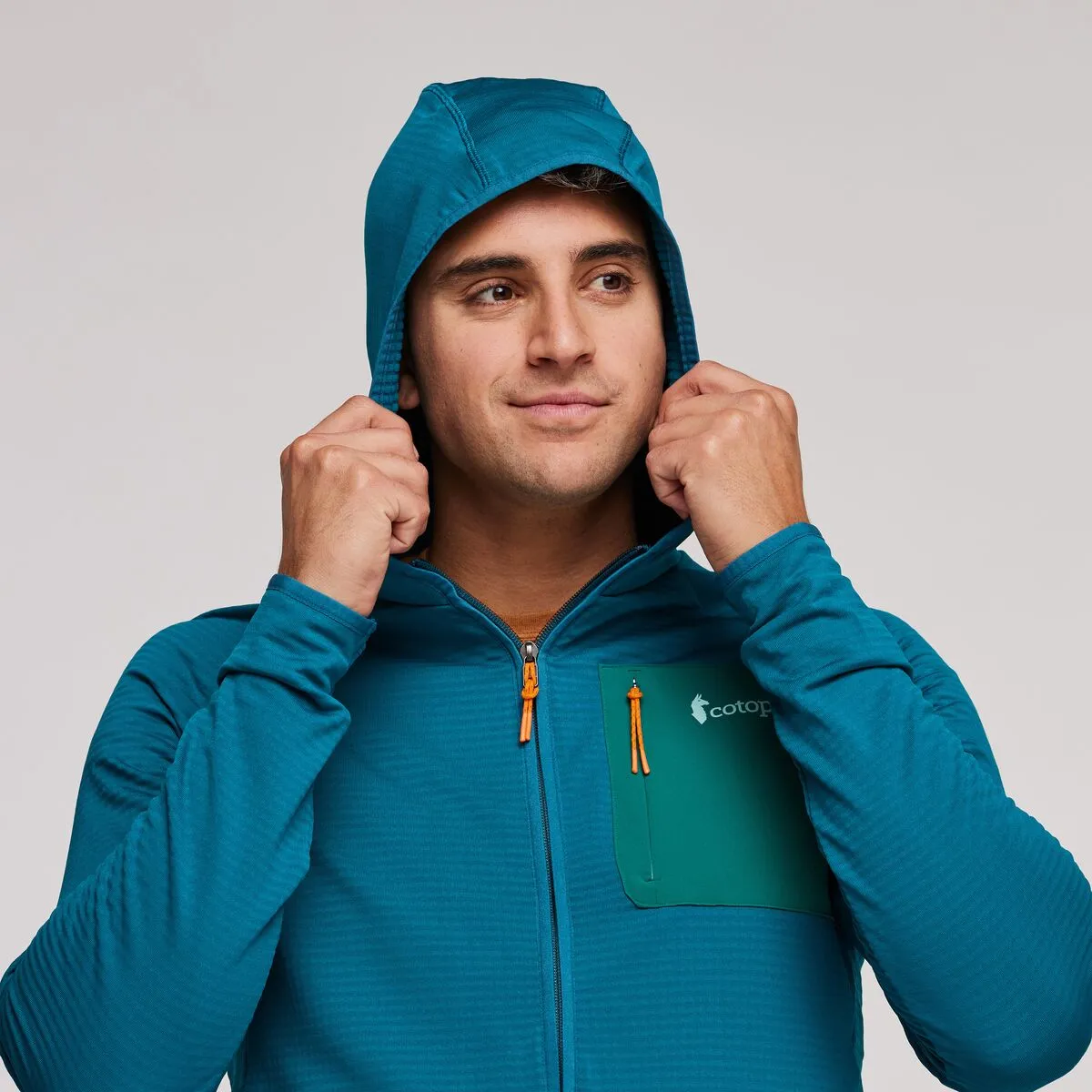 Otero Fleece Full-Zip Hooded Pullover - Mens