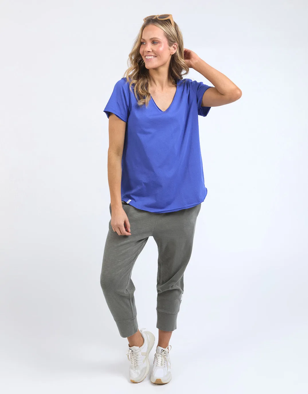 Pima Vee Tee - Royal Blue