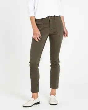 ROXETTE STRETCH CHINO JOGGER - KHAKI