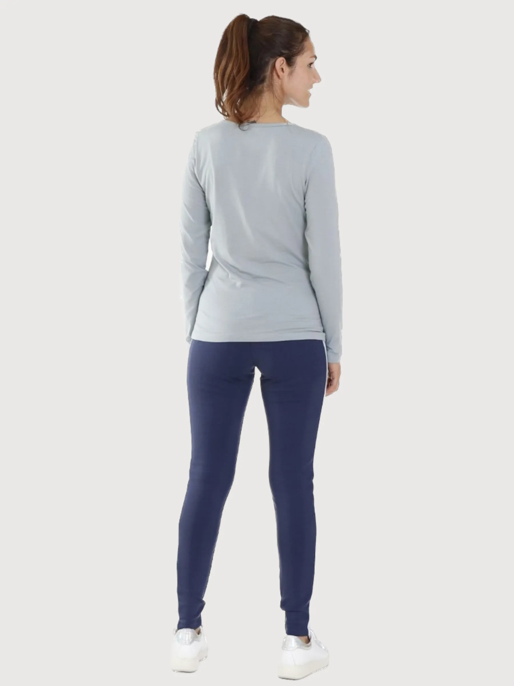 Sara Bio Leggings beechwood Bordeaux | Cora Happywear