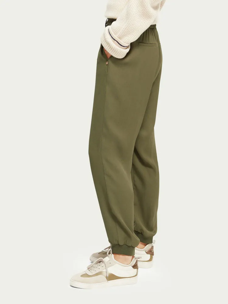 Scotch & Soda Easy Jogger Trouser Army Green