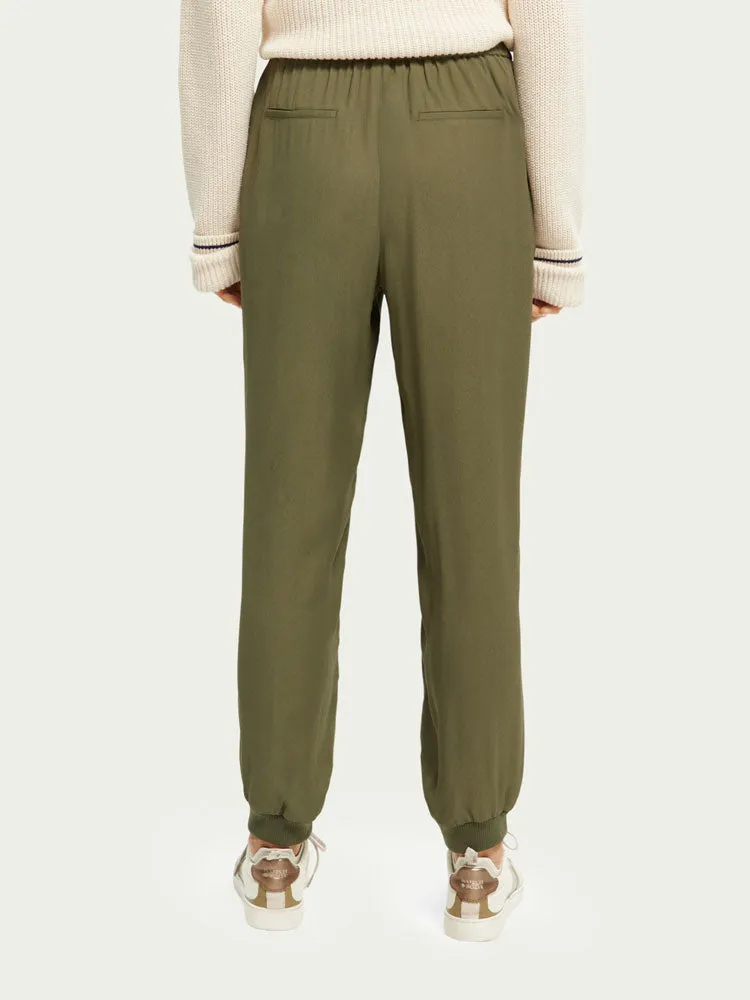 Scotch & Soda Easy Jogger Trouser Army Green