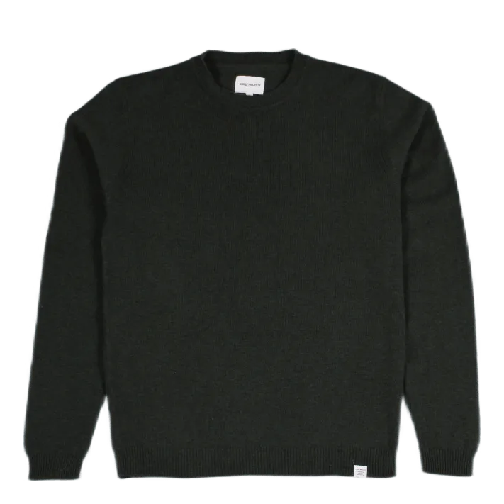 Sigfred Lambswool Forest Green