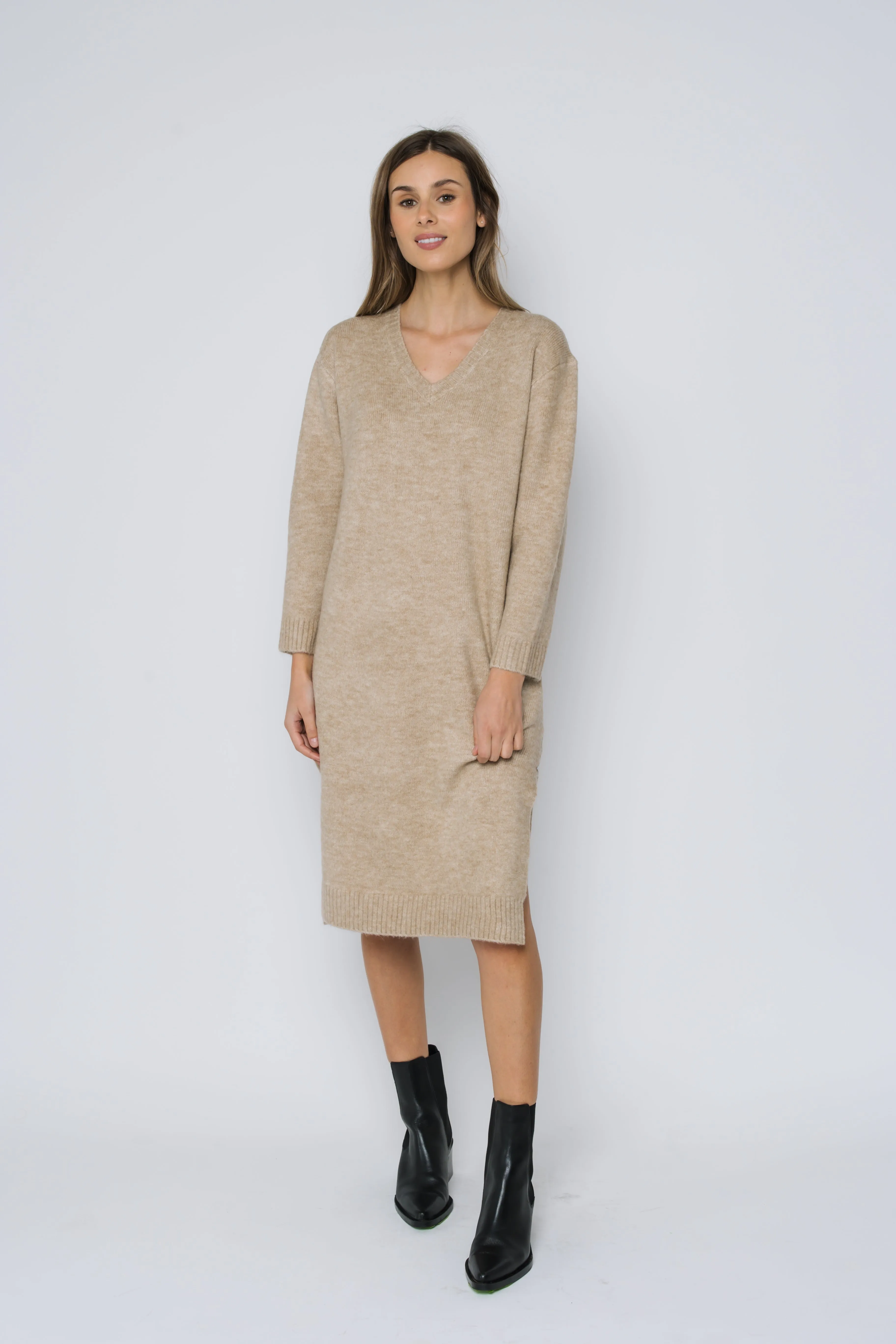 Sloane-Maxi Sweater Dress