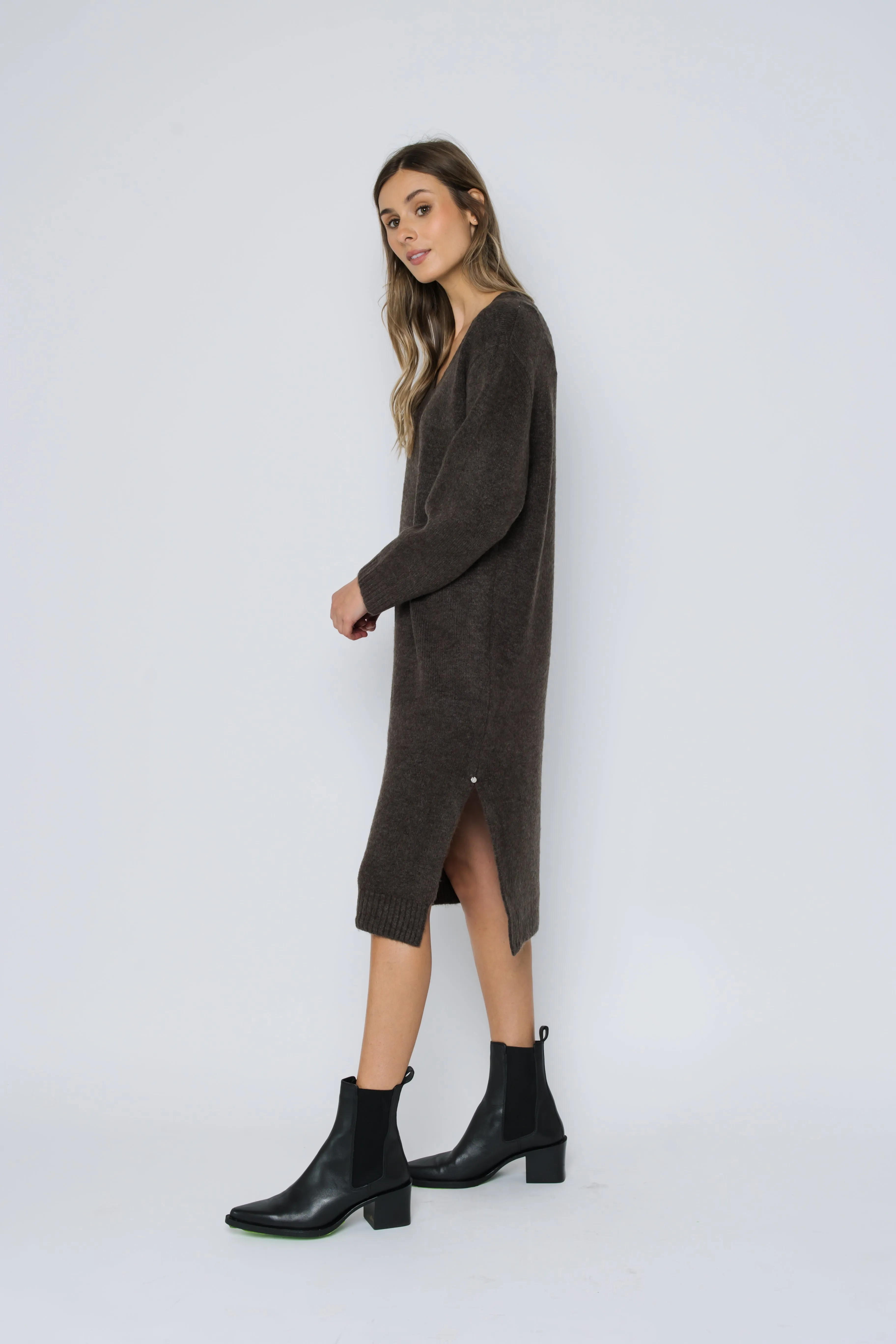 Sloane-Maxi Sweater Dress