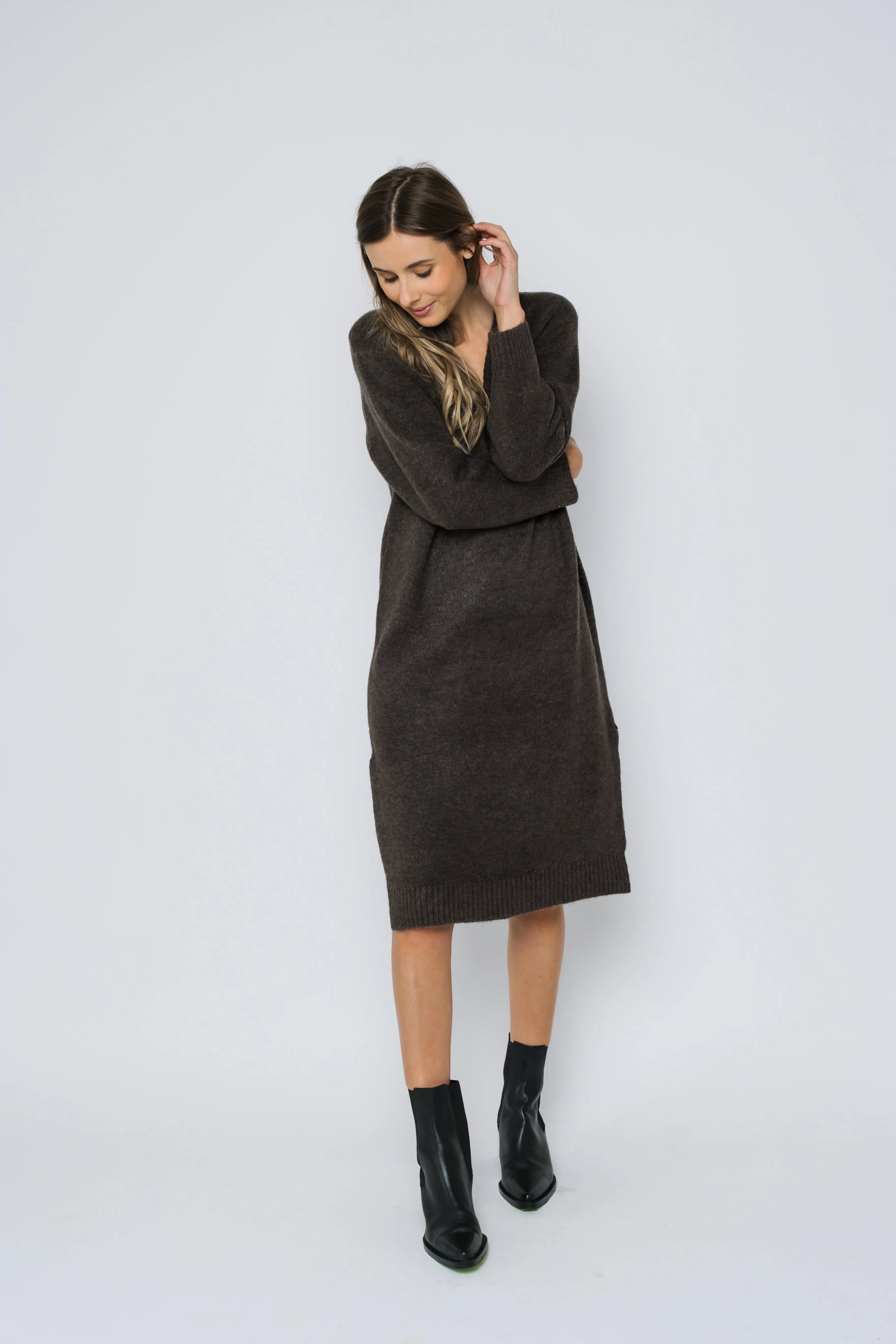 Sloane-Maxi Sweater Dress