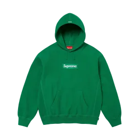 Supreme Box Logo Hoodie FW24 'Dark Green'