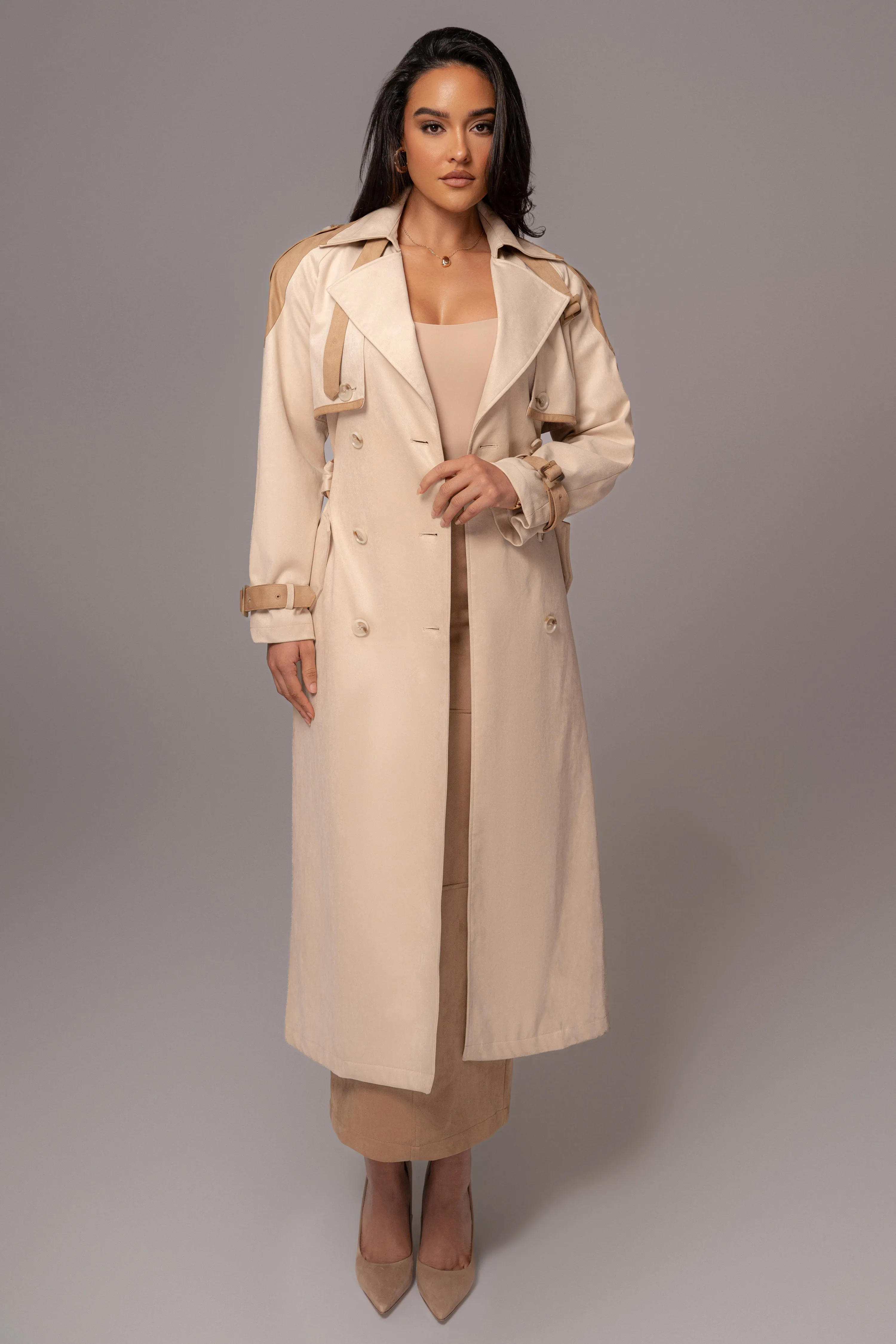 Tan Elite Suede Coat