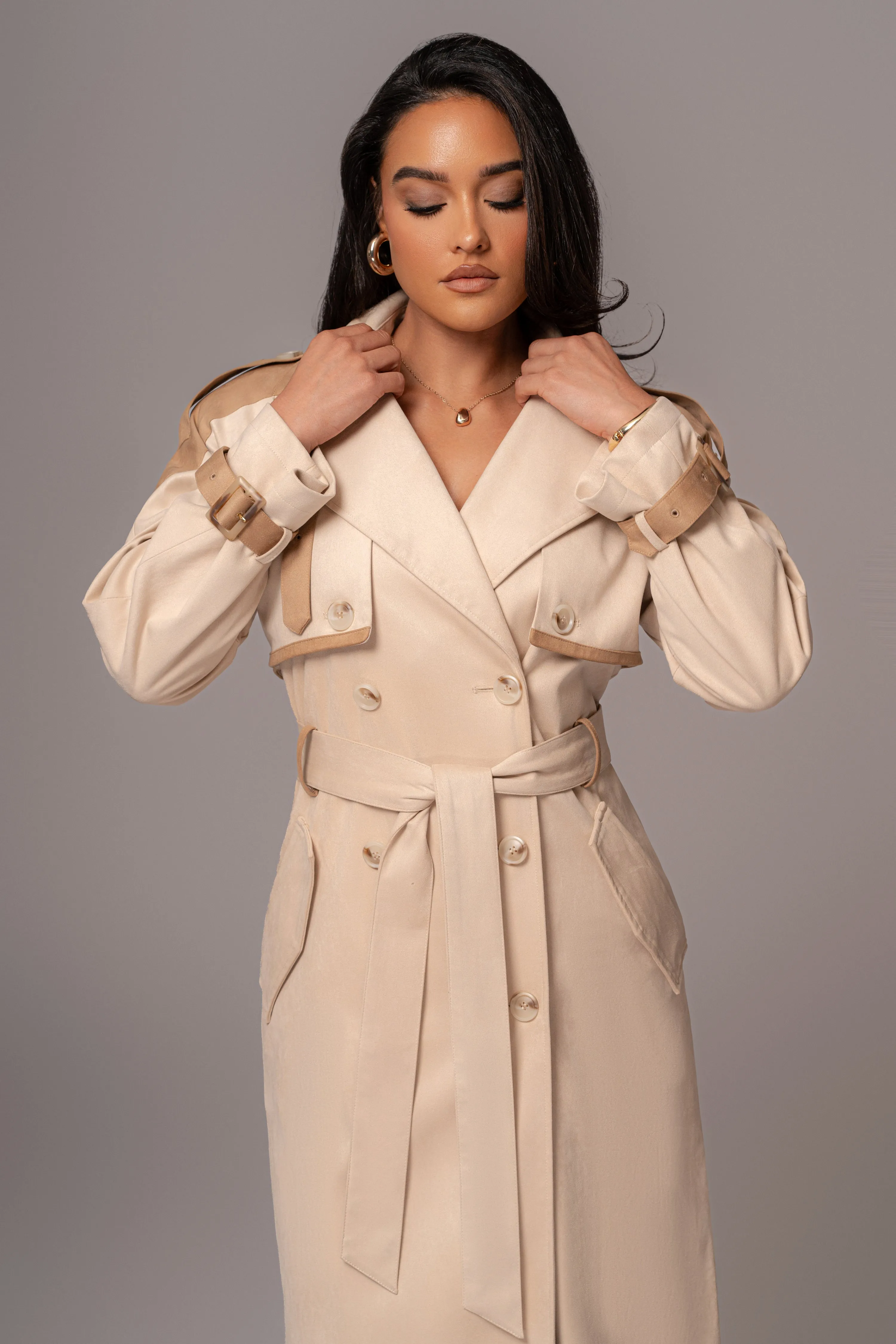 Tan Elite Suede Coat