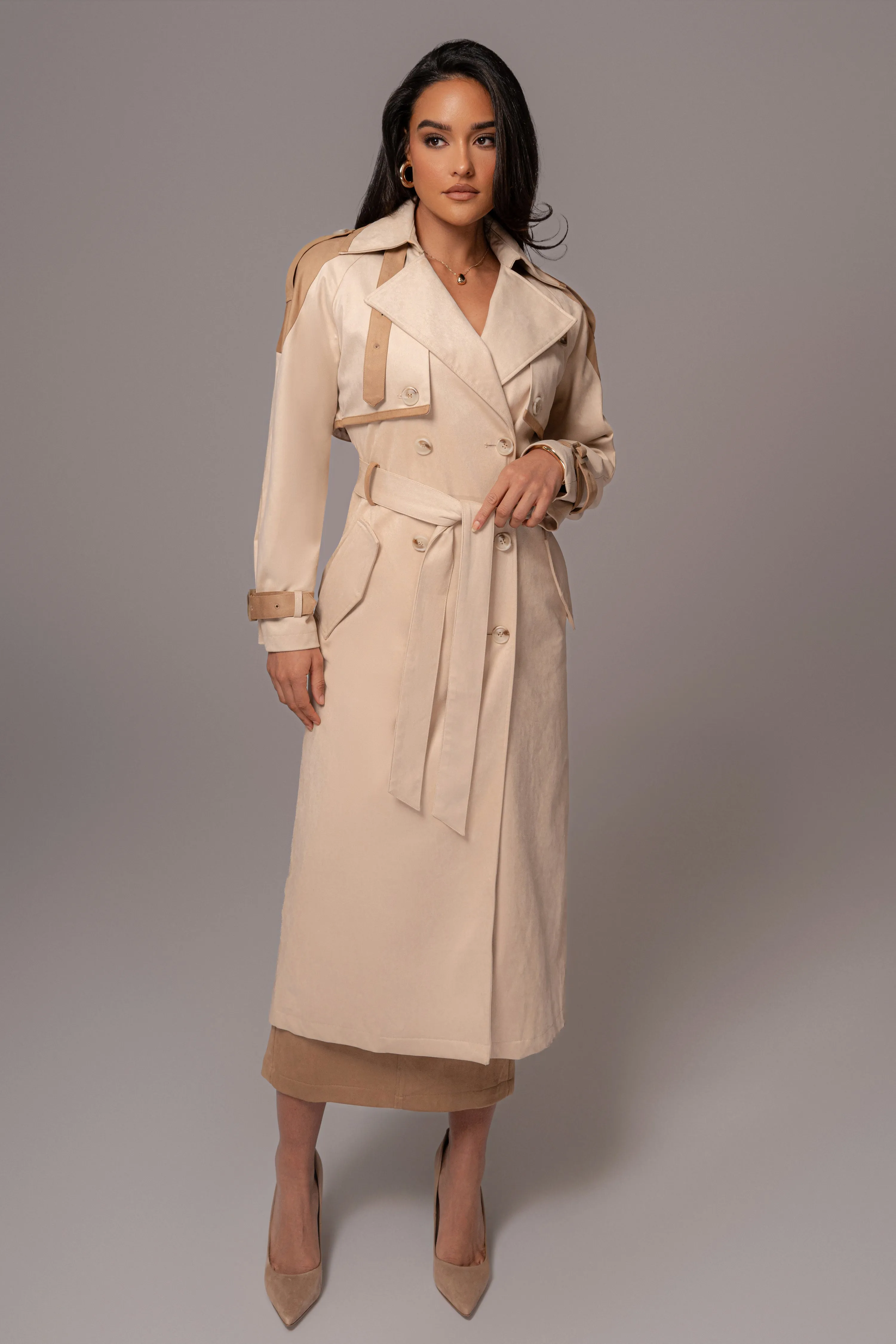 Tan Elite Suede Coat