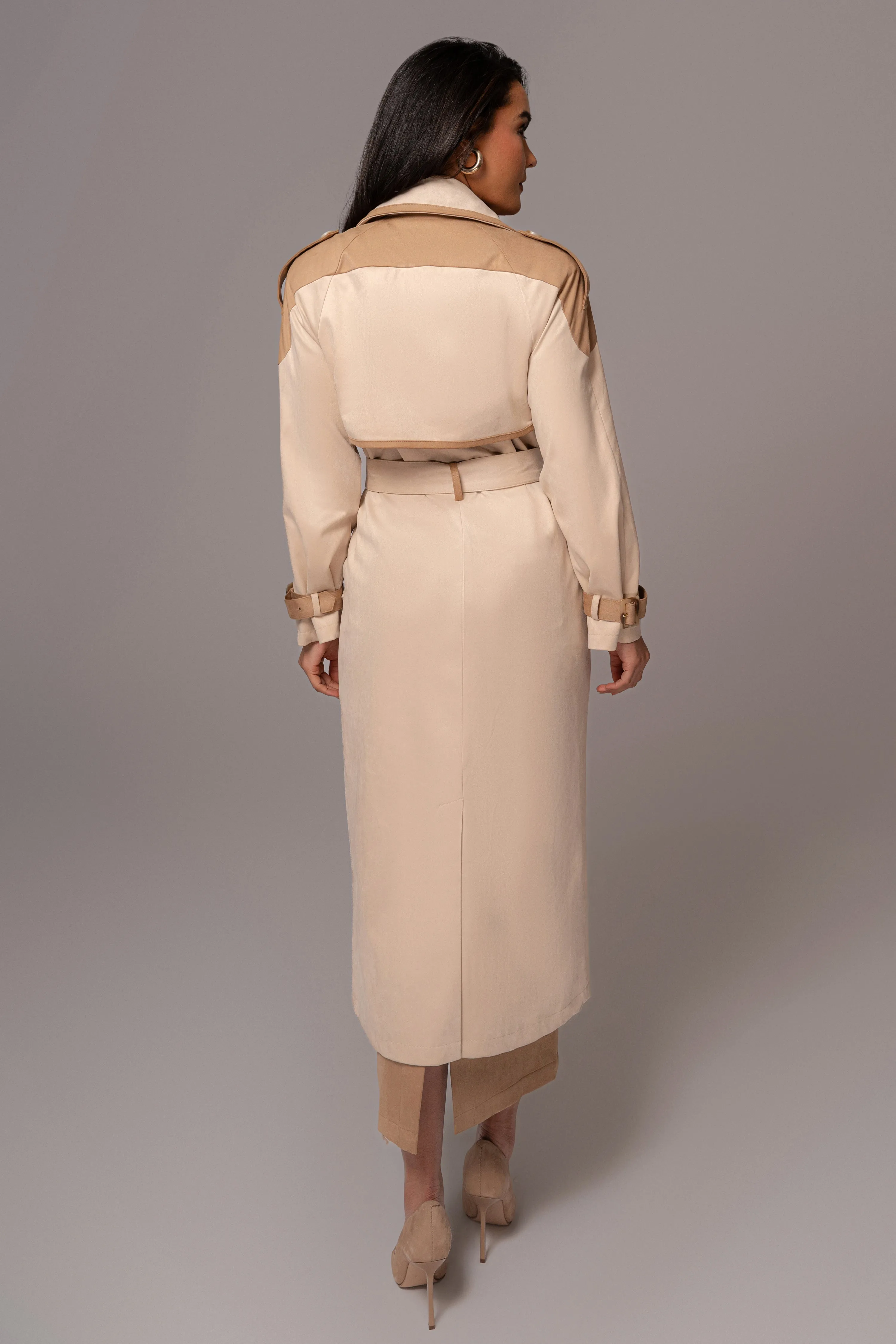 Tan Elite Suede Coat