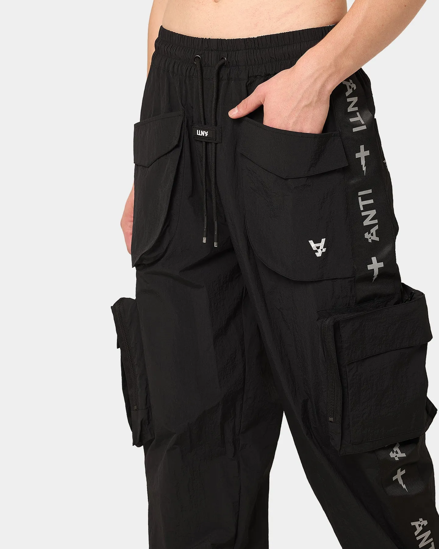 The Anti Order Galactic Utility Joggers Black/Silver