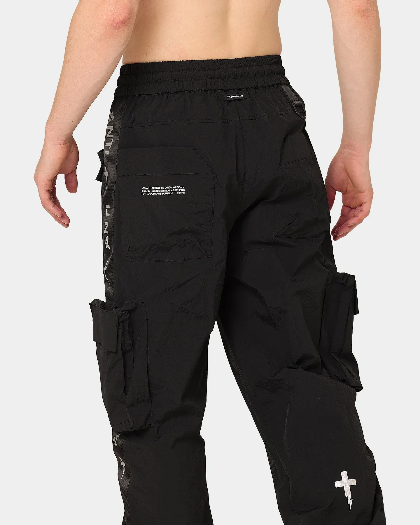 The Anti Order Galactic Utility Joggers Black/Silver