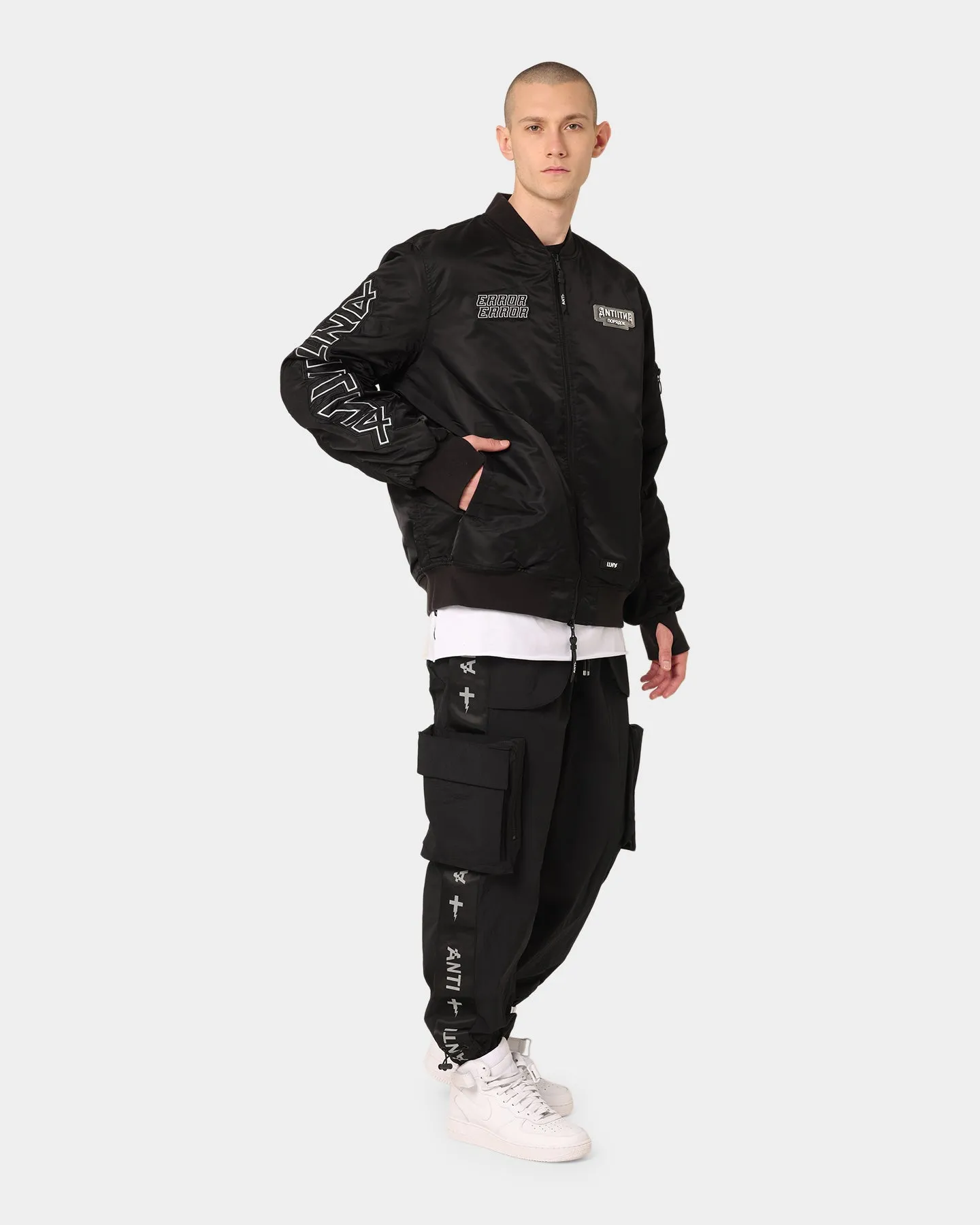 The Anti Order Galactic Utility Joggers Black/Silver