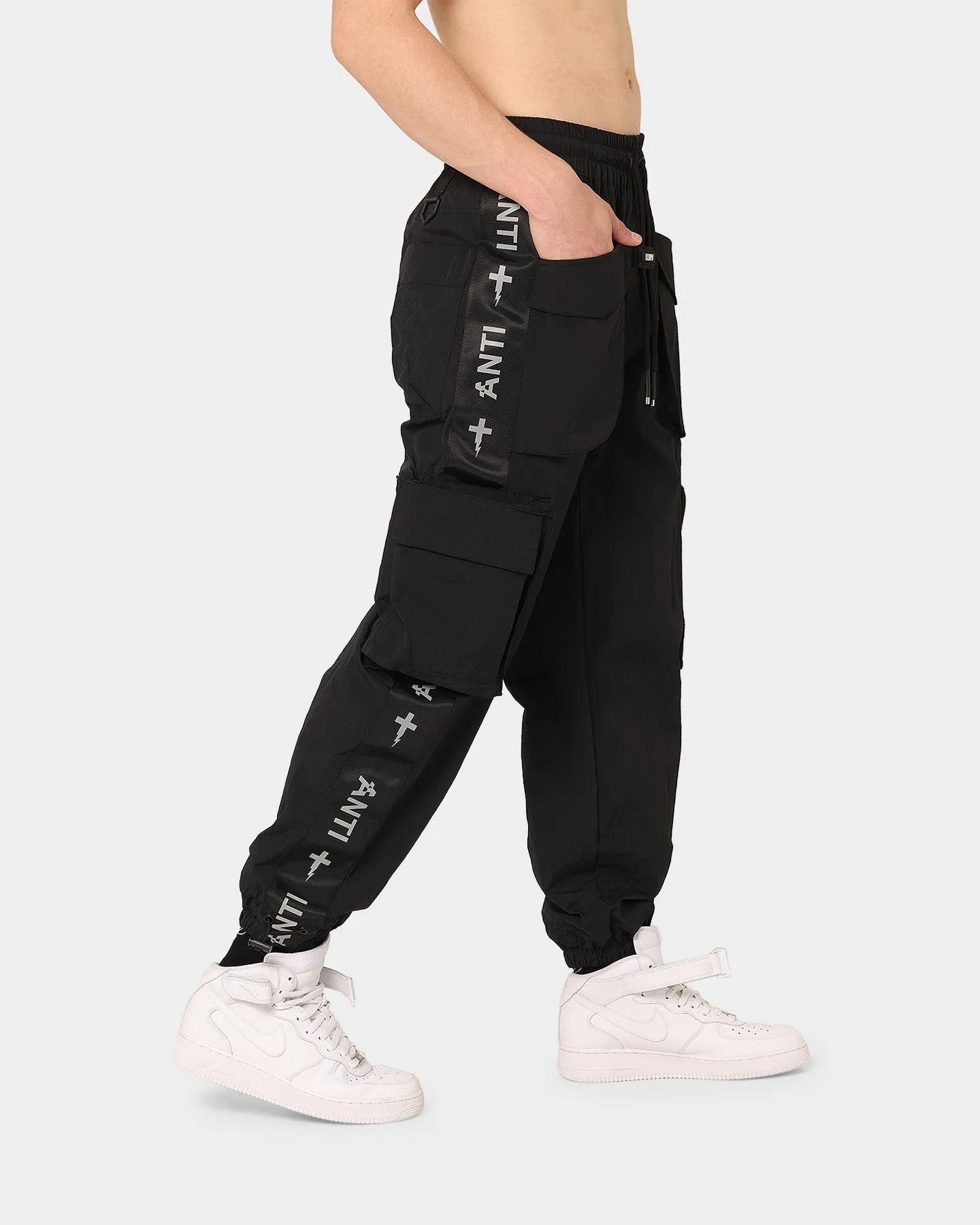 The Anti Order Galactic Utility Joggers Black/Silver