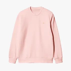 Unisex Garment-Dyed Pink Sweatshirt