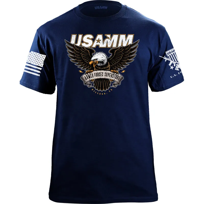 USAMM Eagle Biker Style T-Shirt