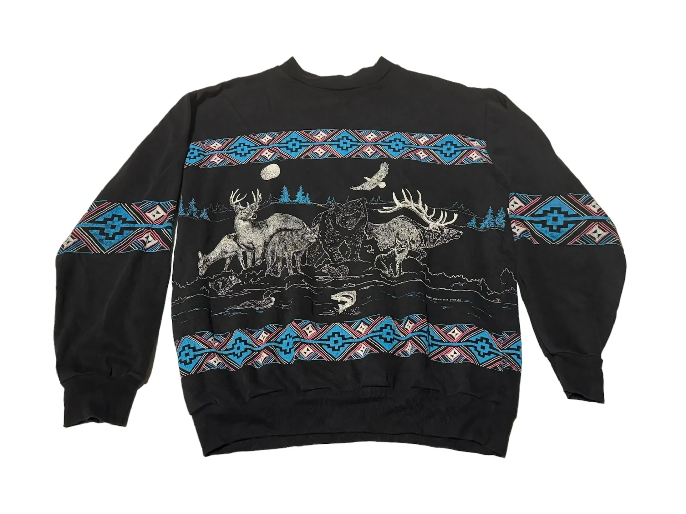 Vintage Black Wilderness Sweatshirt (M)