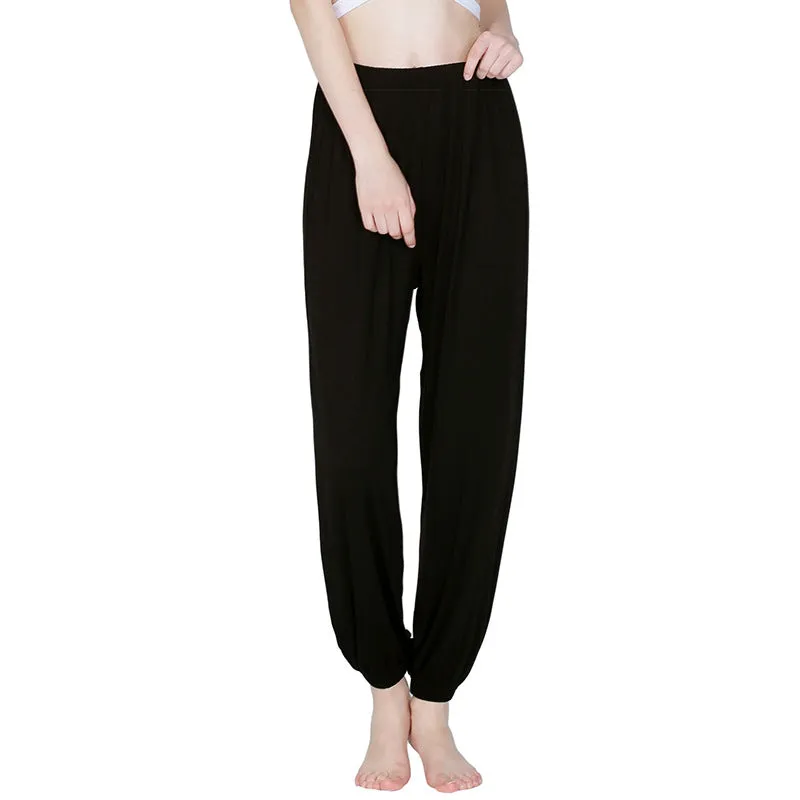 Women's High Waist Elastic Length Yoga Sports Pants