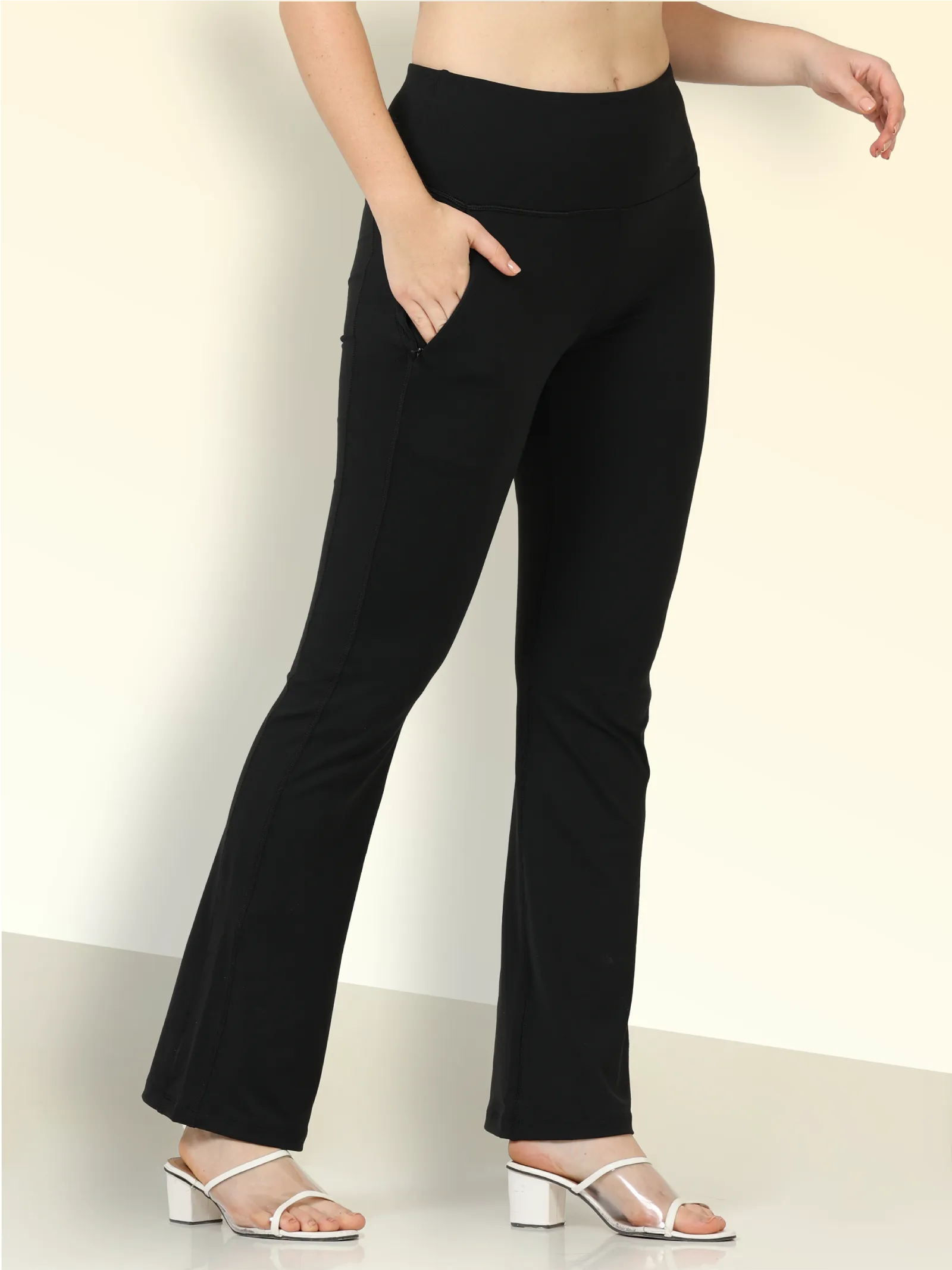 Women's High Waisted All Day Flare Pants (Tall Length)