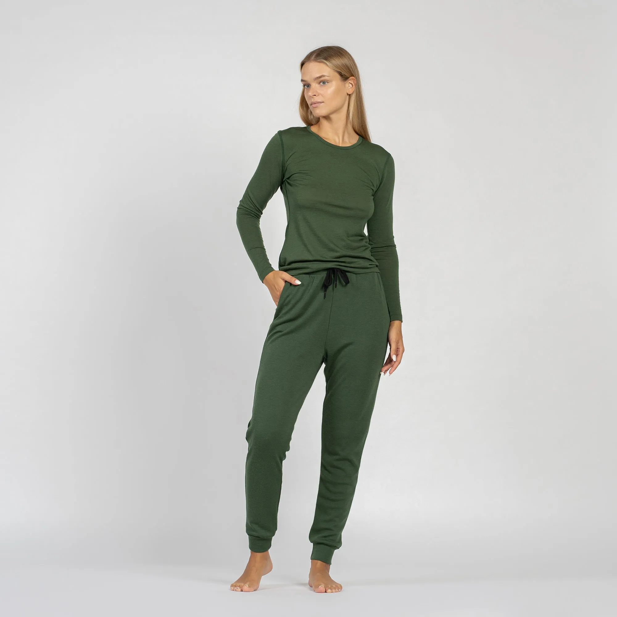 Women's Long Sleeve Top & Joggers Set