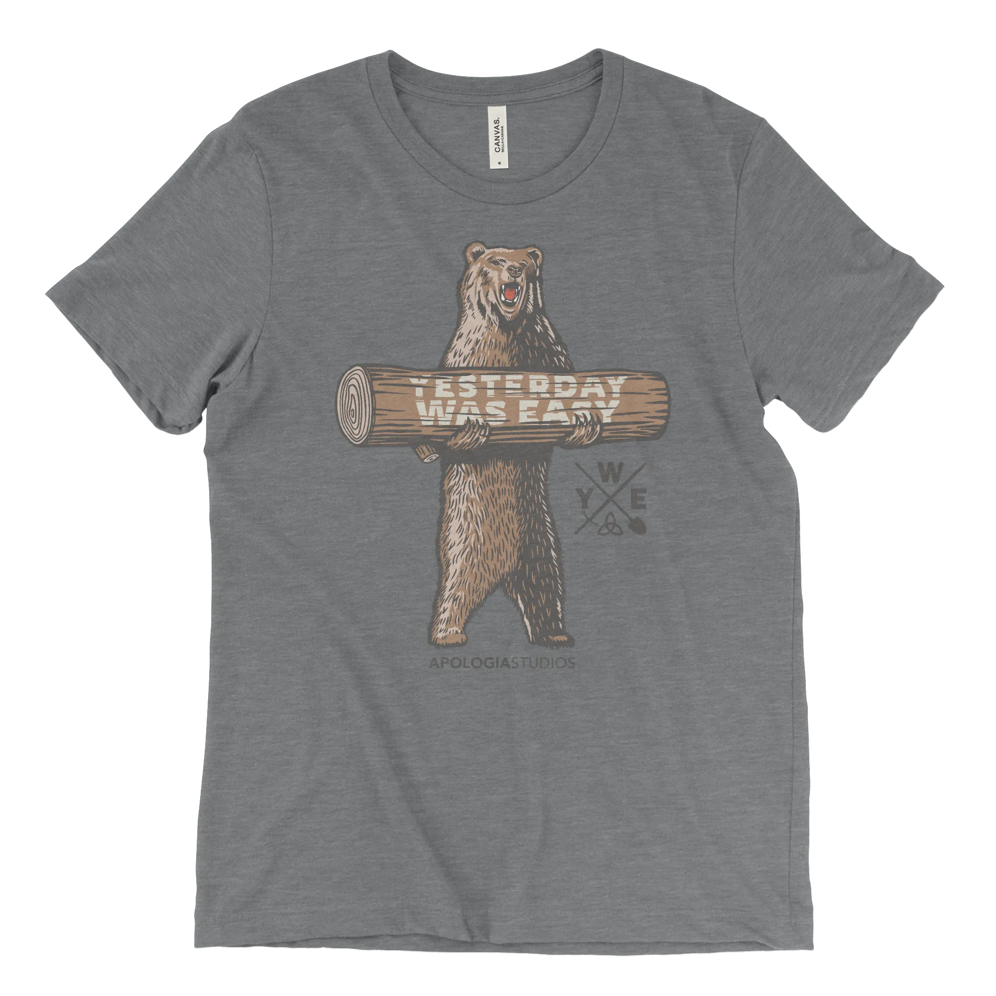 Yesterday Was Easy Log | T-Shirt